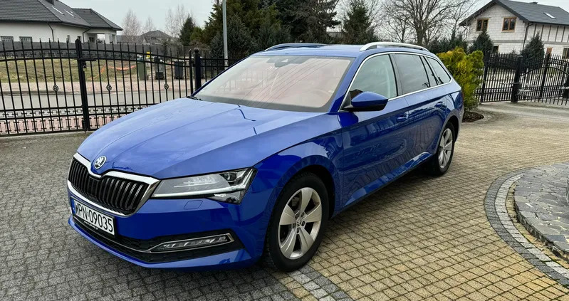 mazowieckie Skoda Superb cena 87000 przebieg: 133400, rok produkcji 2020 z Płońsk